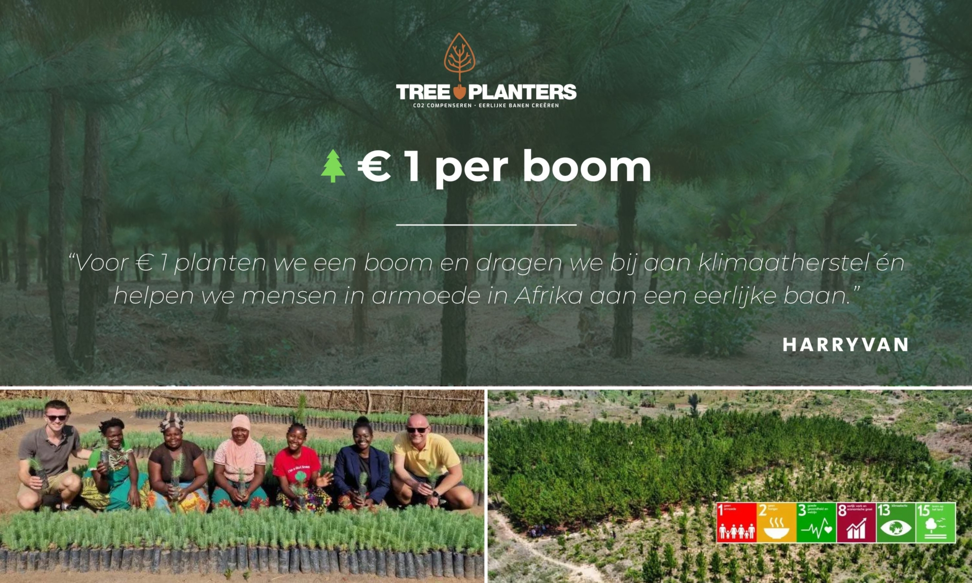 Samenwerking Tree-Planters en Harryvan